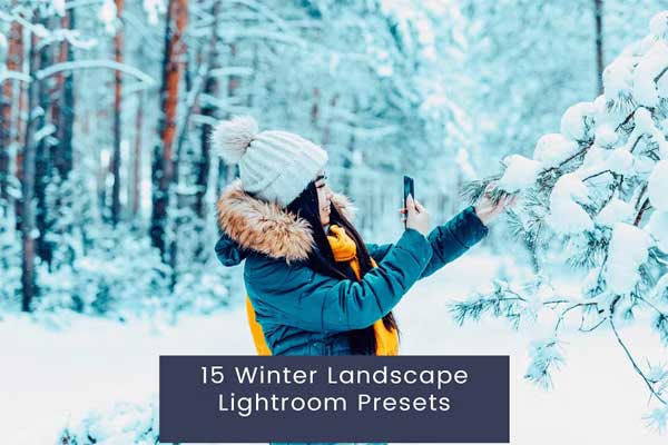 15 Winter Landscapes Lightroom Presets