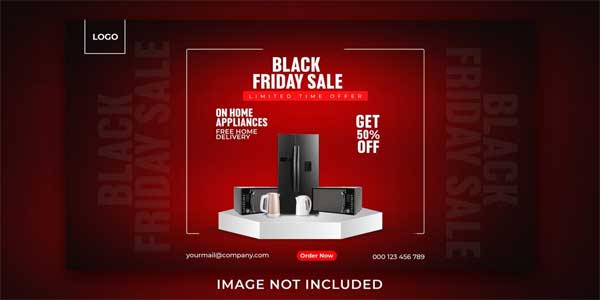 Black Friday Sale Offer Poster Design
