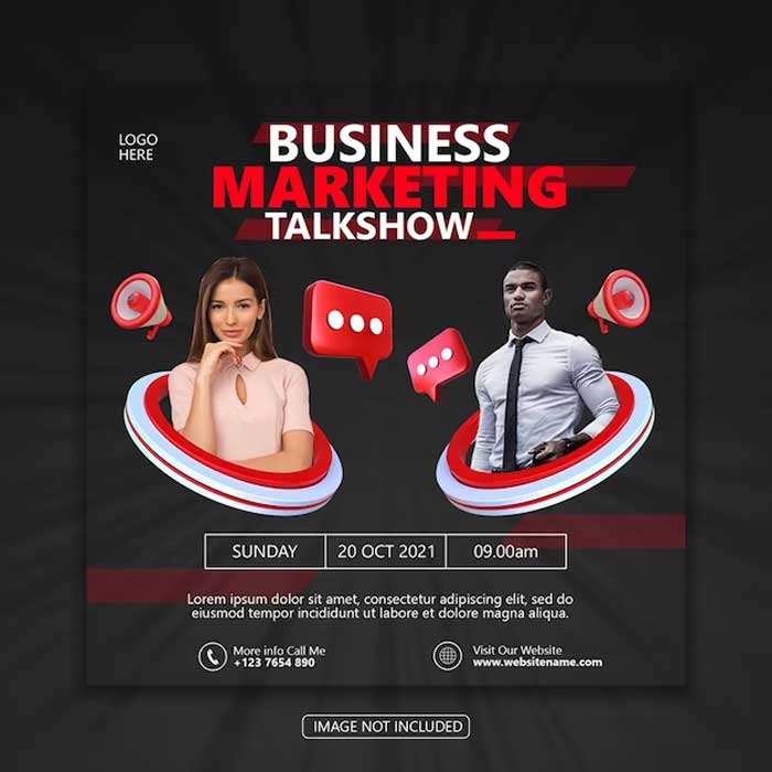 Business Marketing Social Media Banner Template