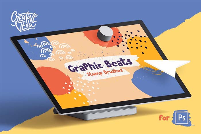 Graphic Beats: 330 Brushes For Photoshop