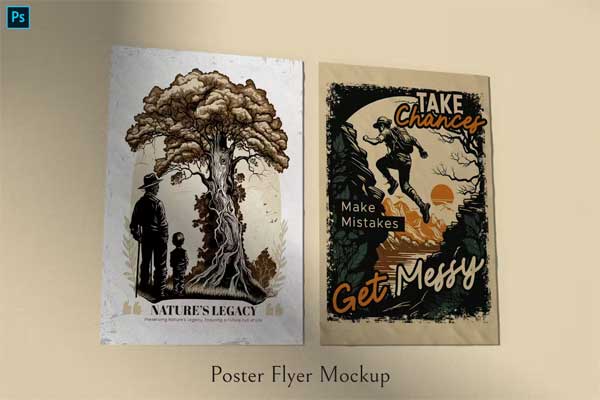 Poster Flyer Design Mockup