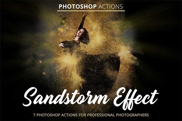 Sandstorm Effect Actions For PS