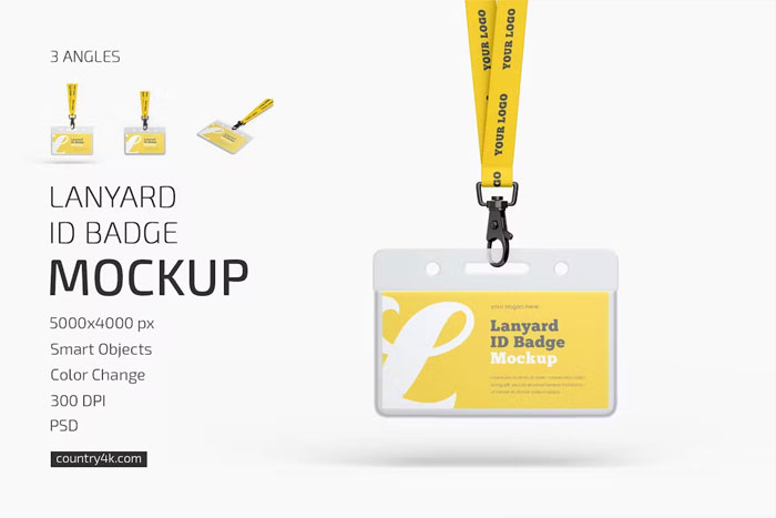 ID Badge Mockup