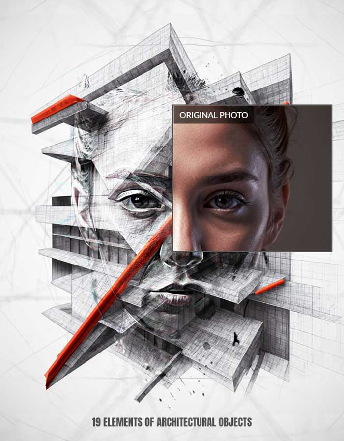 Mix Template For Photoshop