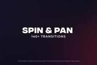 140+ Spin & Pan Transitions For After Effects