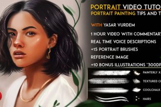 Portrait Painting in Photoshop Video Tutorial