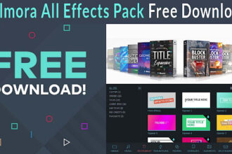 Wondershare Filmora All Effects Pack Free Download
