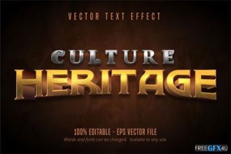 Silver and Gold - Editable Text Effect Font Style