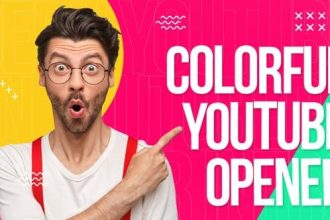 Videohive - Colorful Youtube Opener