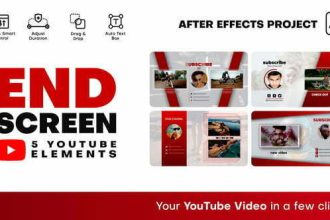 Videohive - YouTube End Screens