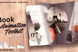 Book Animation Toolkit After Effects Template