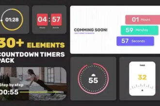 Countdown Timers Pack After Effects Template