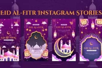 Eid al-Fitr Ramadan Instagram Stories After Effects Template