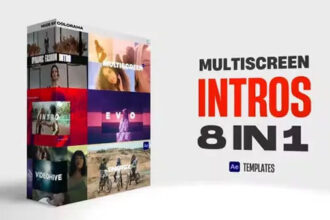 Multiscreen Intros Pack After Effects Template