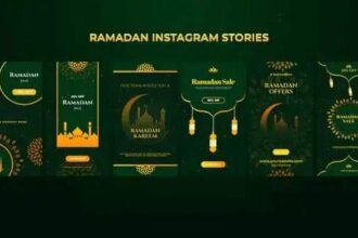 Ramadan Instagram Stories After Effects Template