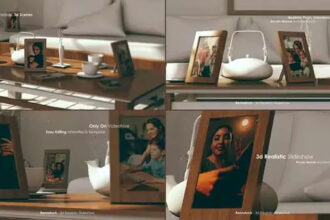 Realistic Photo Frame After Effects Template