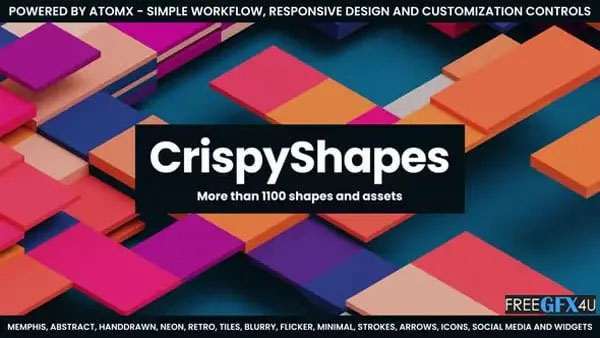 Shape Elements V1.2 After Effects Template