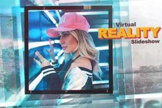 Virtual Reality Slideshow After Effects Template