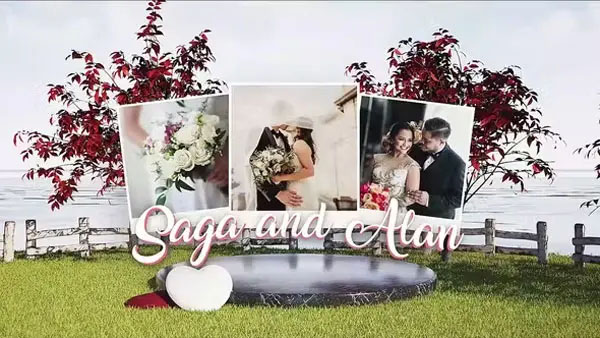 Wedding Slideshow After Effects Template