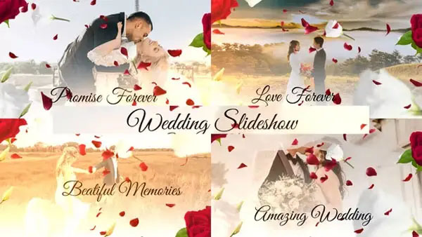 Wedding Slideshow After Effects Template